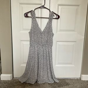 Black and White Summer Dress